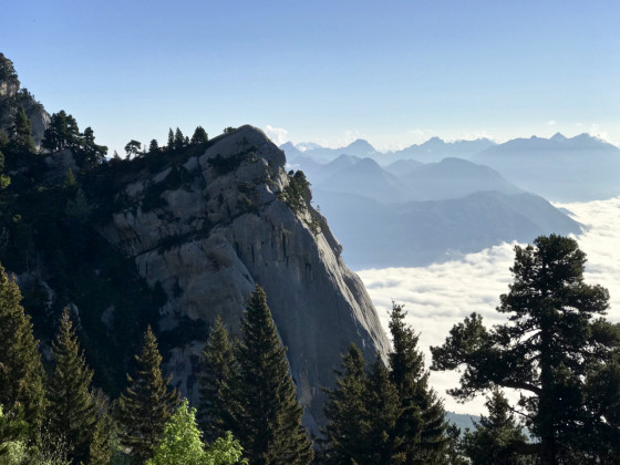 Dalles d'escalade des Griffes de l'Ours