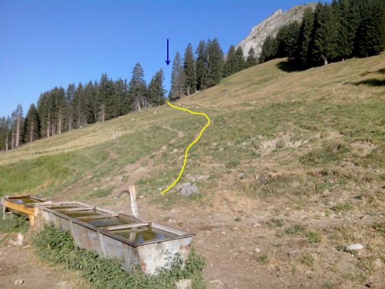 Après le Chalet de la Raille