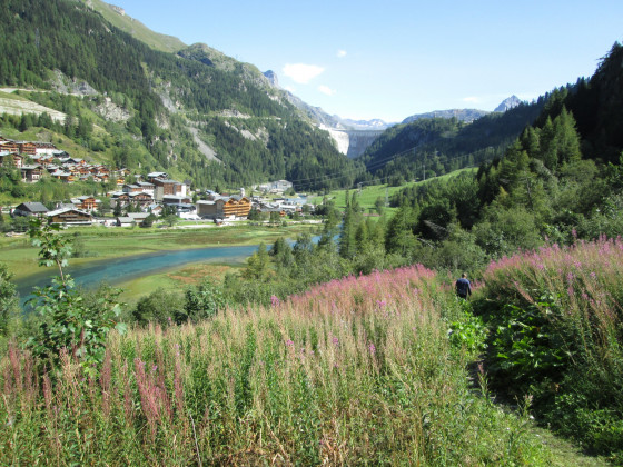 Arrivée aux Brévières