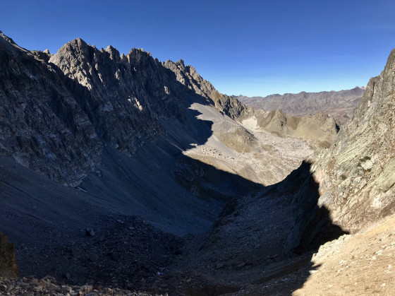 Au col entre Tête Noire et Pointe de Buffère