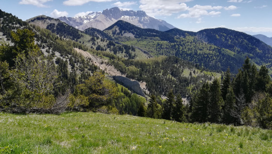 balcon au-dessus du col des Tours