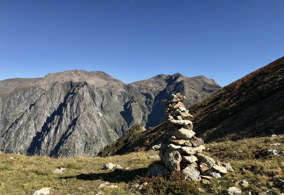 Cairn sous le Col de Combe Oursière