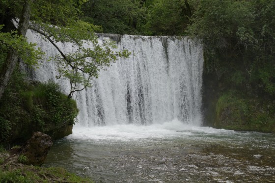 Cascade blanche