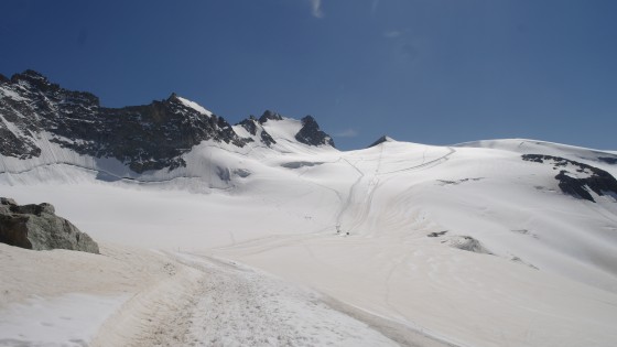 col de la Lauze à 3512m d'altitude