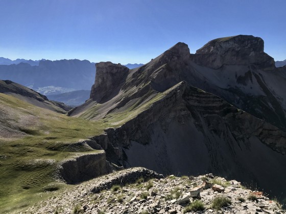 Crête de la Tête de Lauzon et Col de Charnier