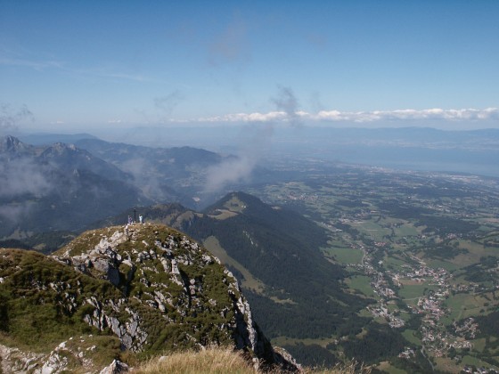 Dent d'Oche et Lac Léman