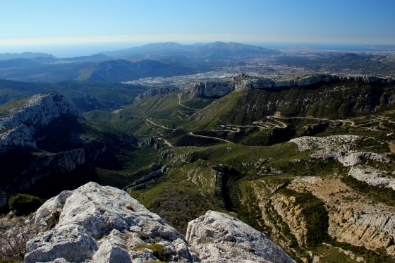 Depuis le pic de Bertagne