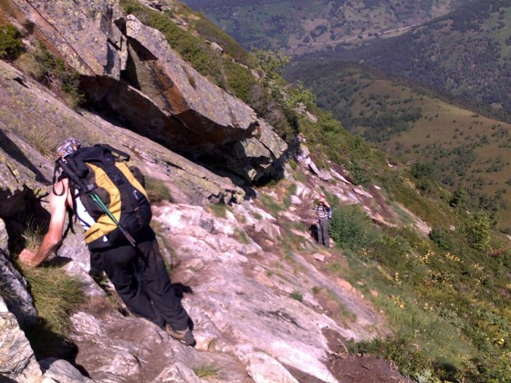 Descente de la Dent d'Orlu