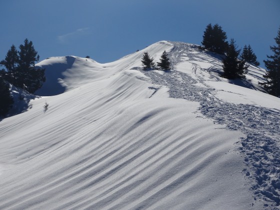 Du Col de Pravouta, en montant au sommet.