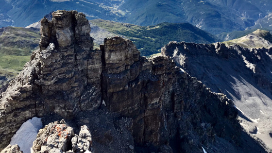 Du sommet Sud, vue sur la Tour Sud