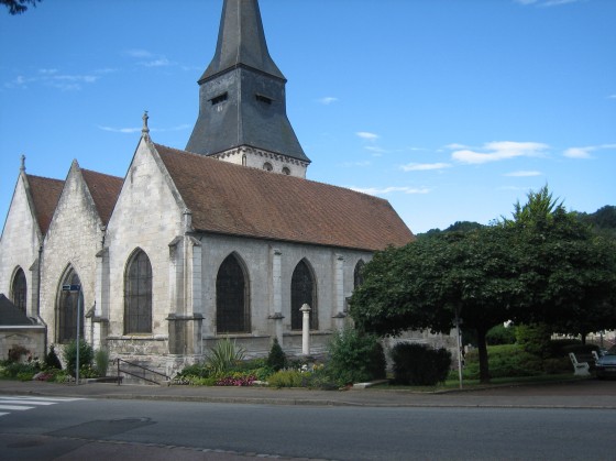 Duclair L'église