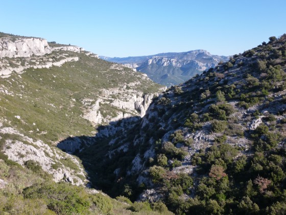 Escarpements rocheux