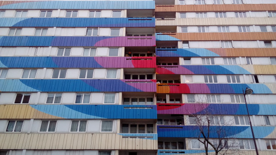 Façade colorée