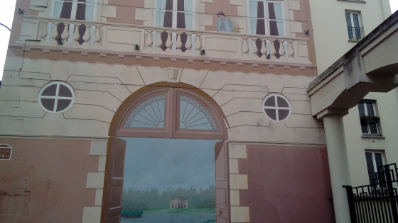 Femme au balcon