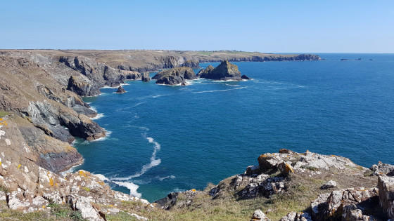 Vellan Head and Kynance Cove from Predannack Wollas - Walk