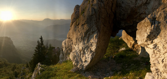 L\'Arche des Crocs,  côté Nord