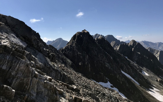 La crête du lac Noir