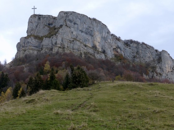 La Croix de Nivolet, vue des Grands Prés