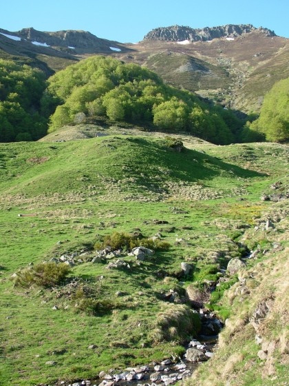 La haute vallée de la Jordanne