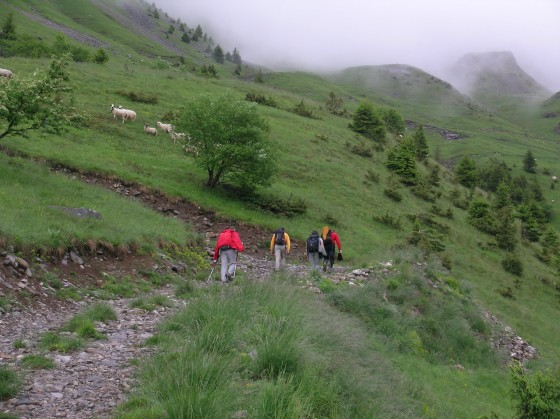 La montée sur le grand chemin