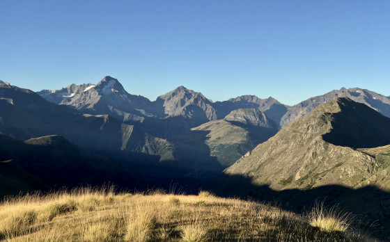 La Roche de la Muzelle depuis l\'Échine de Praouat