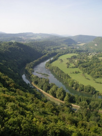 La vallée du Doubs