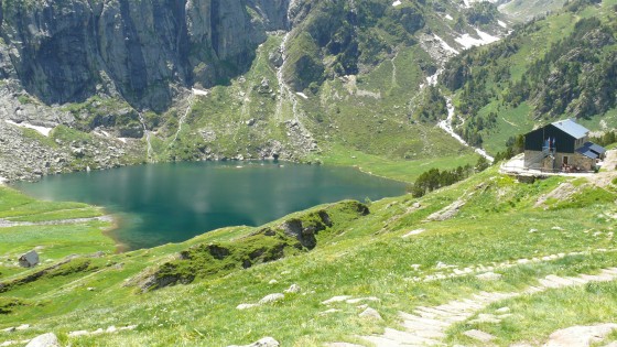 Lac et refuge d'Espingo