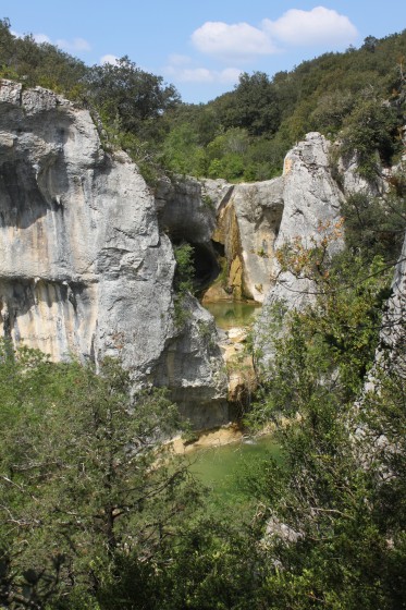 Le Gour de la Sompe vue rive gauche