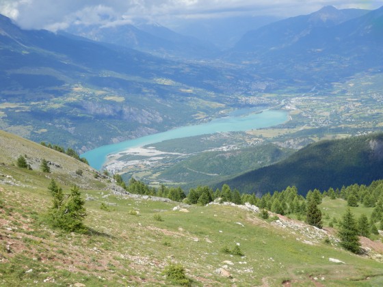 Le lac de Serre-Ponçon