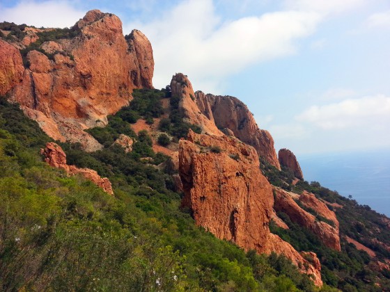 Le massif de l'Esterel