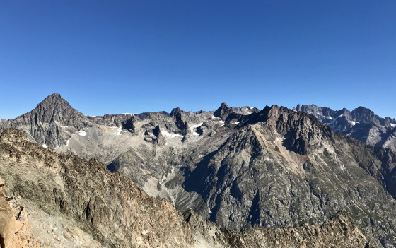 Le Massif du Soreiller depuis le Passage de l\'Ours