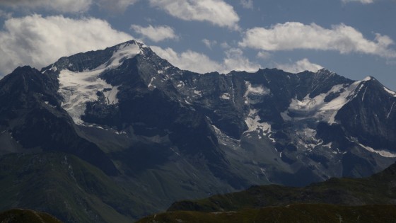 Le Mont Pourri vu du Mont St Jacques