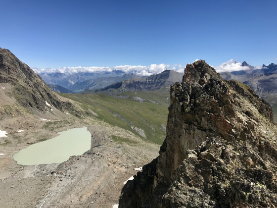 Le Pic central du Râteau des Rousses