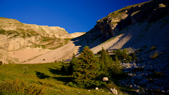 Le Pivallon au lever du soleil