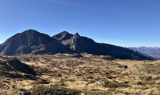 Le plateau de la toundra du Grand Galbert, depuis le Col du Treuil