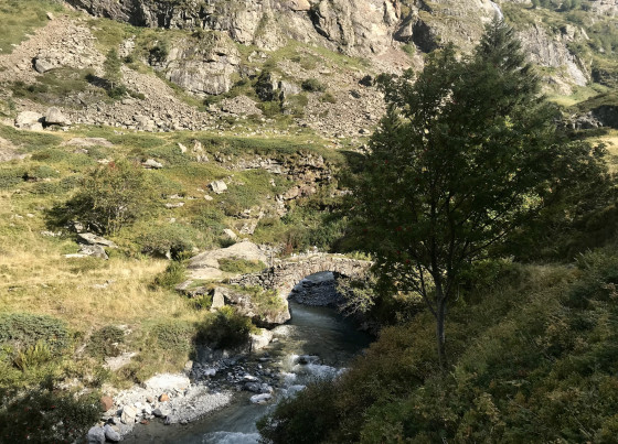 Le pont du Clot des Eymard