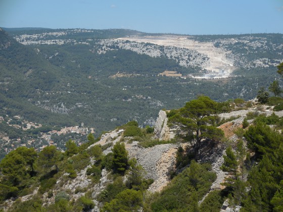 Le Revest vu du Mont Faron