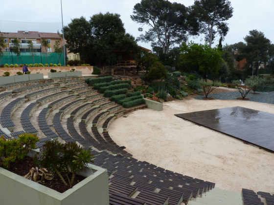 Le théâtre de plein air du parc St-Vincent