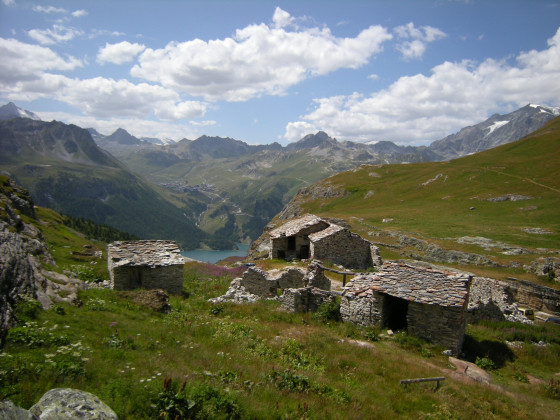 Le village ruiné du Saut