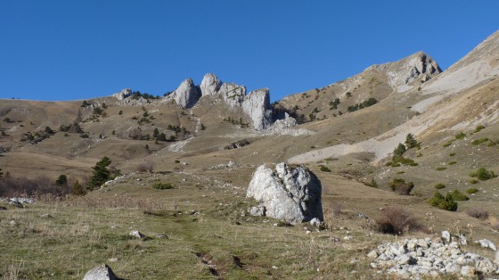 Les Archers et la pointe coté 1978 m