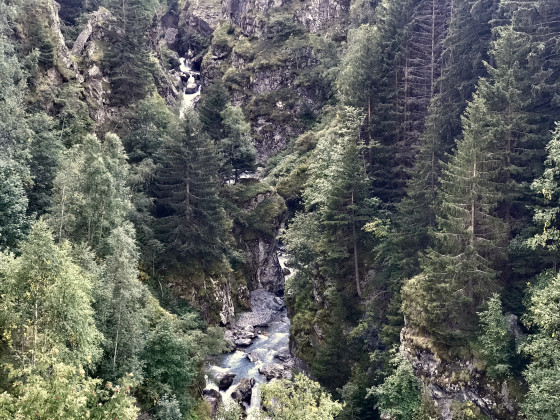 Les cascades de la Lavey