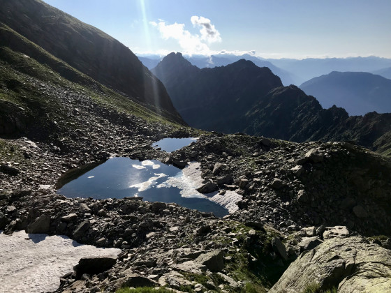 Les deux lacs de la Valette