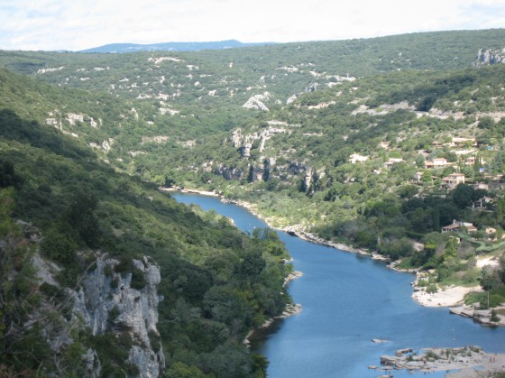 Les gorges de l'Ardèche