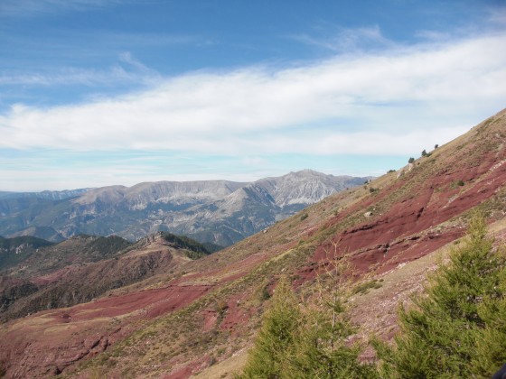 les roches rouges