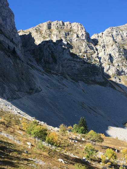 Montée vers le Pas de Berrièves