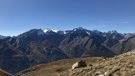 Panorama sur la crête de Serre-Chevalier