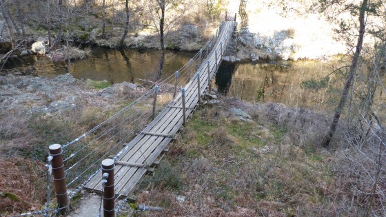 Passerelle de Saint-Sorny sur la Daronne