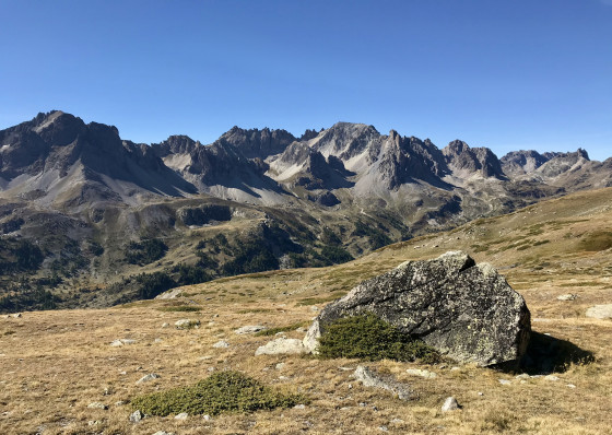 Photo de repérage - grosse pierre sous la Recare