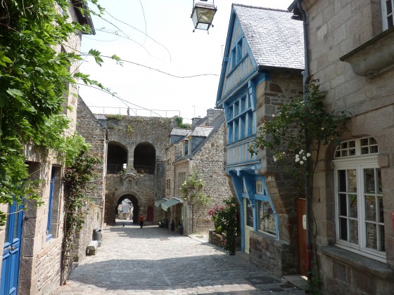 Rue du Jerzual à Dinan