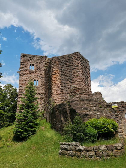 Ruines du ch&acirc;teau de Birkenfels
